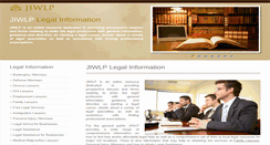 Desktop Screenshot of jiwlp.com