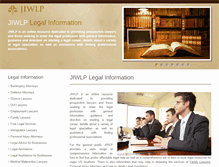 Tablet Screenshot of jiwlp.com